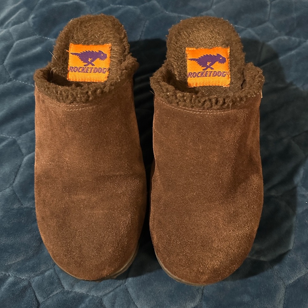 Rocket Dog Chocolate Suede Mules